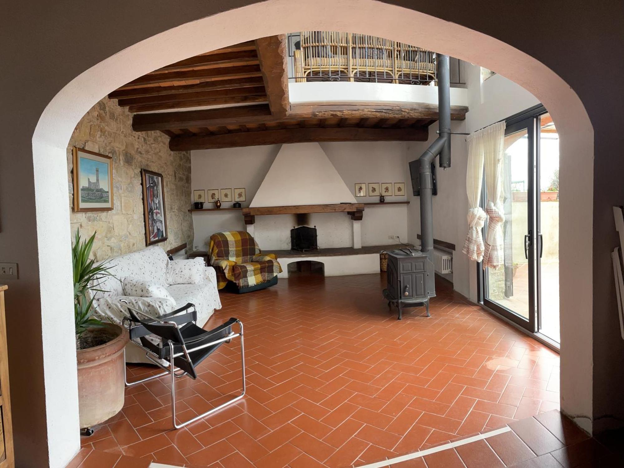בית הארחה בארברינו די ואל ד'אלסה 	Torre Di Ponzano מראה חיצוני תמונה